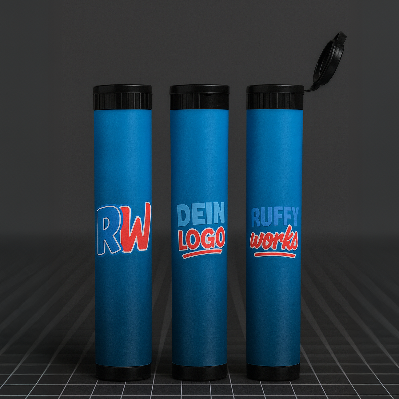 Maßgefertigte Pre-Roll-Tubes 116 mm