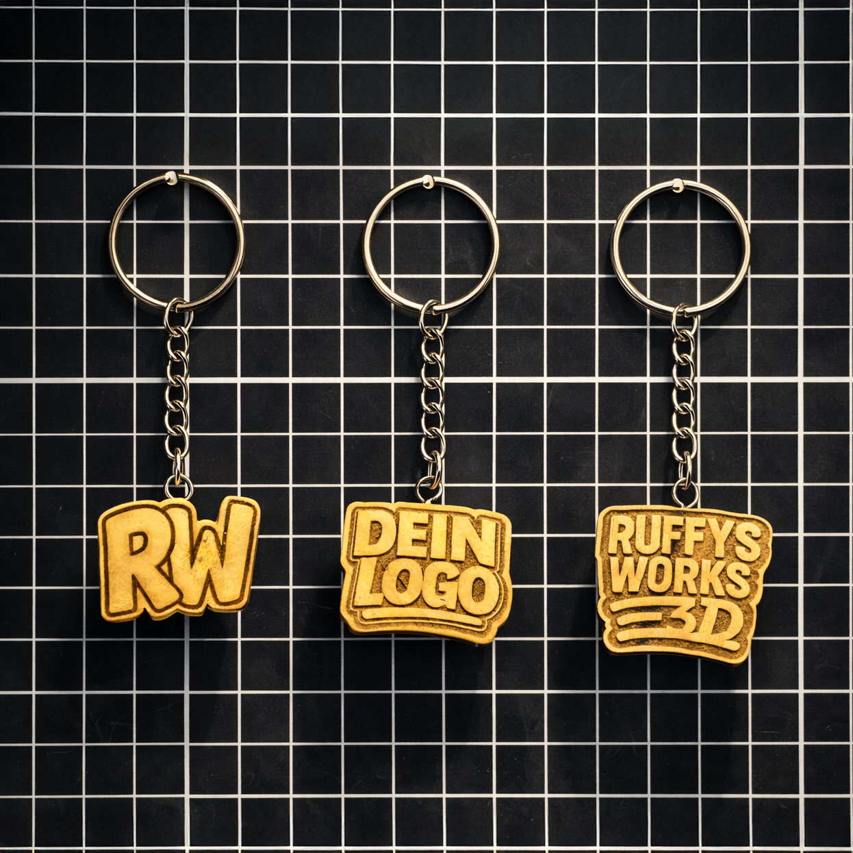 Personalisierter Laser-Schlüsselanhänger