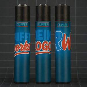 Personalisierte Clipper mit Gravur & Aufkleber
