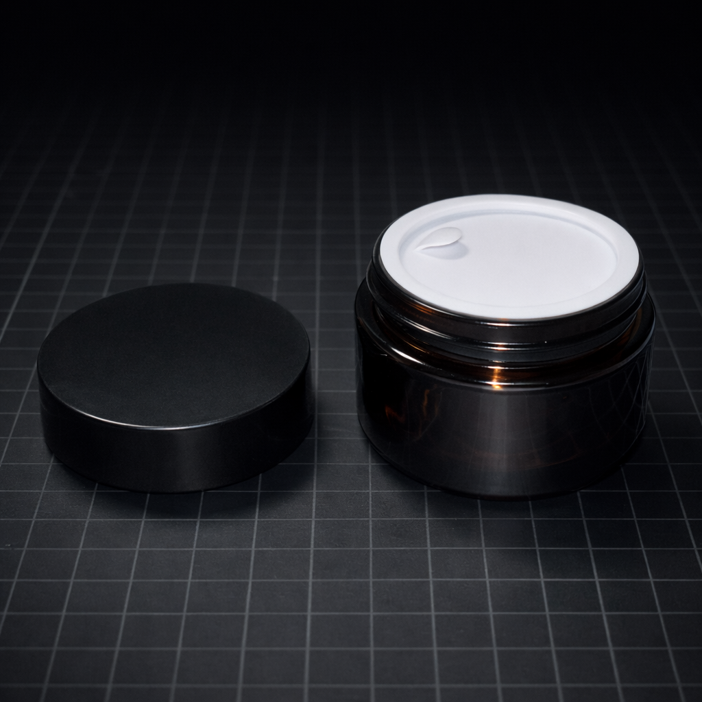 Personalisierter 50 ml UV-Glasbehälter aus Braunglas – Luftdicht & Bedruckt - Image 3