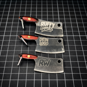 Mini-Taschenmesser Schlüsselanhänger – personalisiert mit Gravur