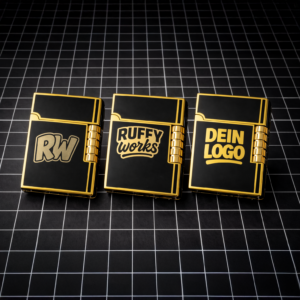 Personalisiertes Metallfeuerzeug mit Gravur