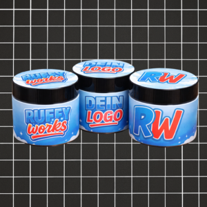 PET Dose 200 ml mit personalisiertem Label