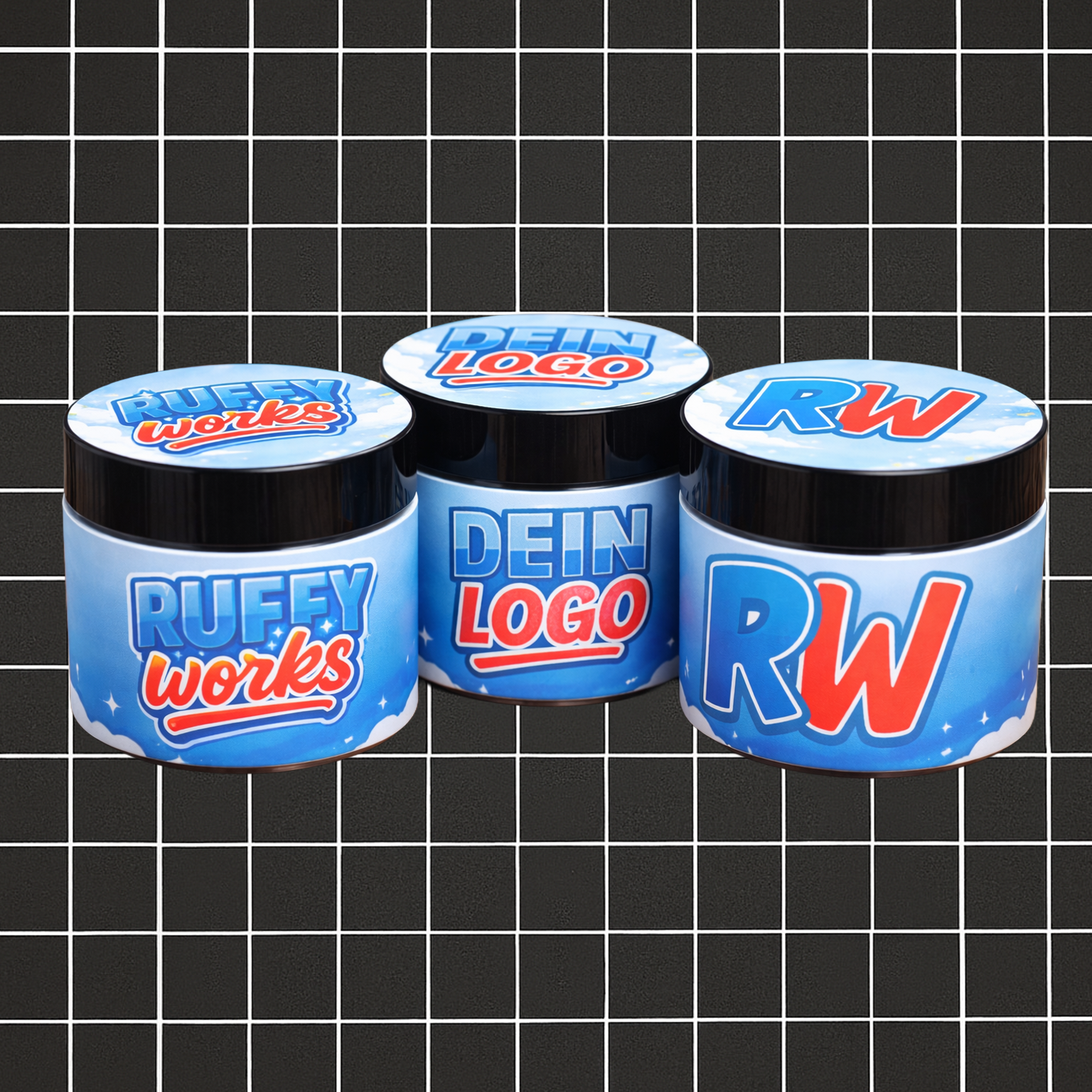 PET Dose 200 ml mit personalisiertem Label