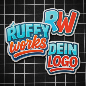 Wetterfeste Vinyl-Sticker (matt oder glänzend versiegelt)