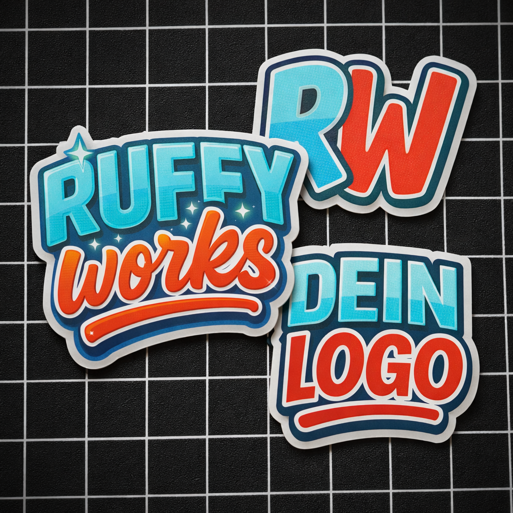 Wetterfeste Vinyl-Sticker (matt oder glänzend versiegelt)