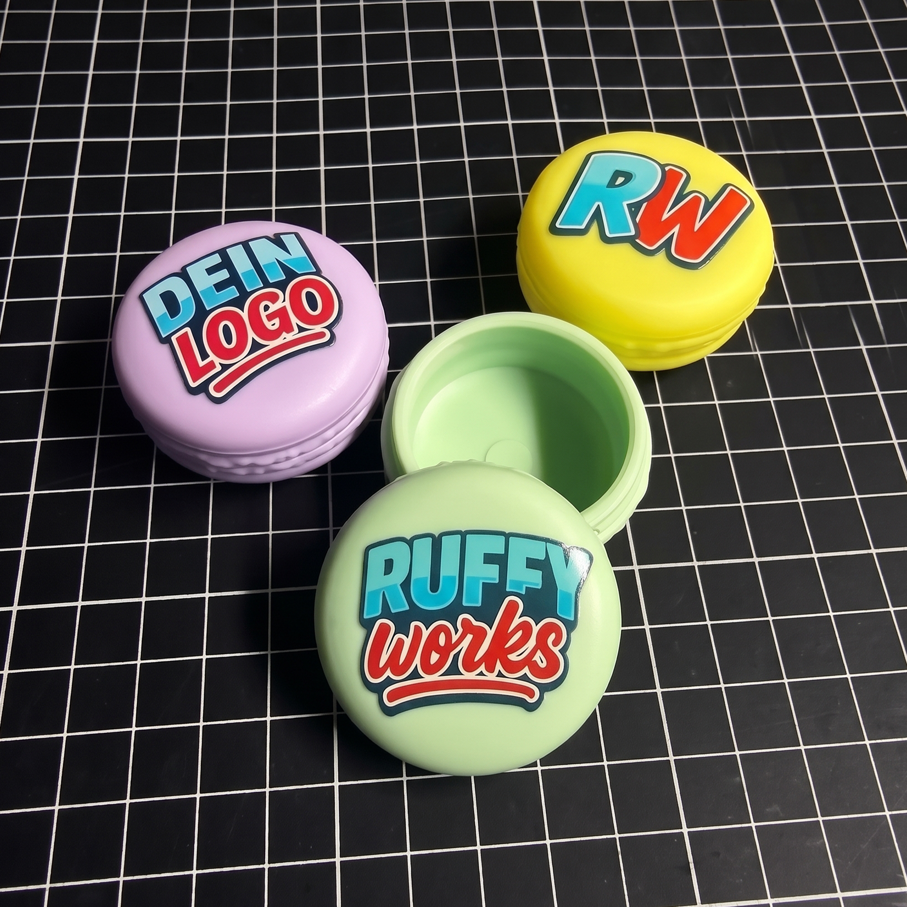 Personalisierte Macaron Stash Jars – Custom Merch - Image 3
