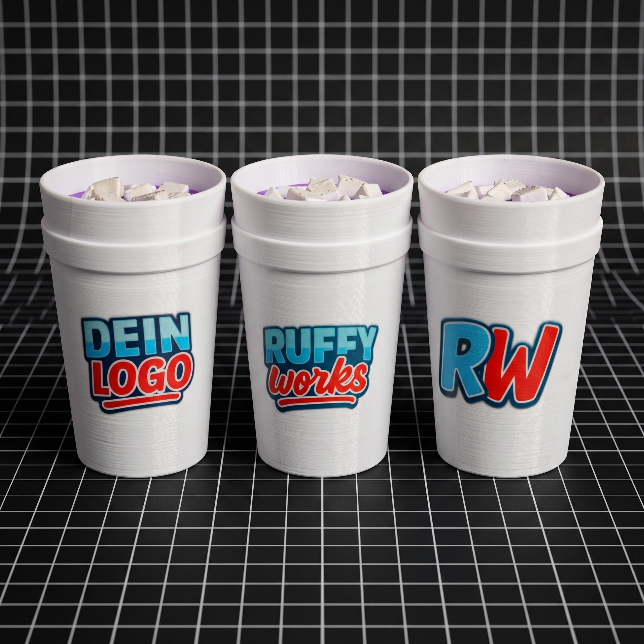 Personalisierte 3D-Druck Lean Cups