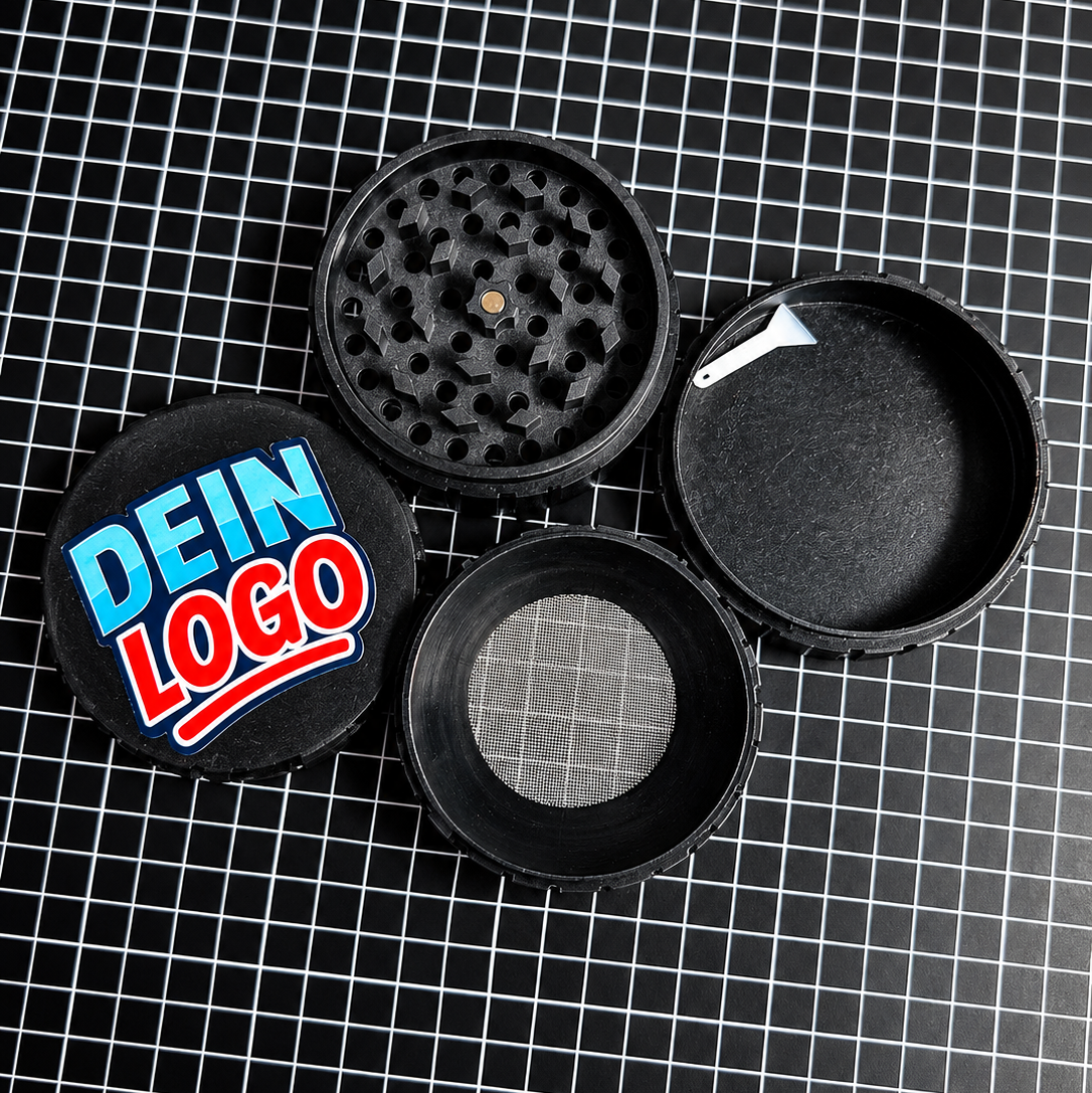 Personalisierter Bio-Kunststoff Grinder (4-tlg, 7,8cm) - Image 2